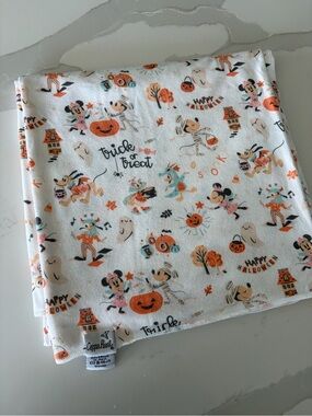 Copper Pearl Disney Mickey Mouse's Boo Bash Halloween Swaddle Blanket 46x46